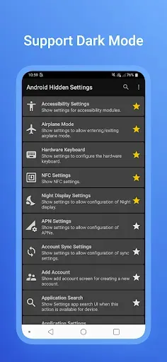 Скриншот 3 — Android Скрытые Настройки