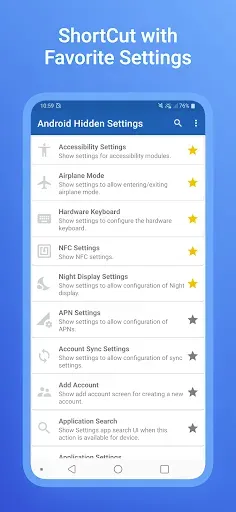 Скриншот 7 — Android Скрытые Настройки