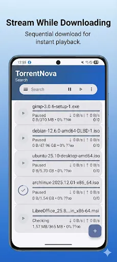 Скриншот 8 — TorrentNova : Торрент Клиент