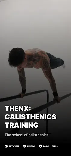 Скриншот 1 — Thenx: Calisthenics Training
