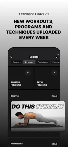 Скриншот 4 — Thenx: Calisthenics Training