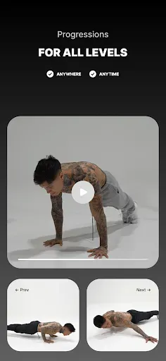 Скриншот 5 — Thenx: Calisthenics Training