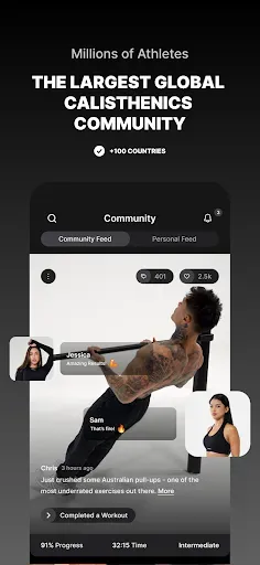 Скриншот 6 — Thenx: Calisthenics Training