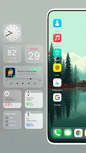 Скриншот 2 — OS Style Launcher