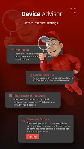 Скриншот 5 — Stop hacking : spy scanner