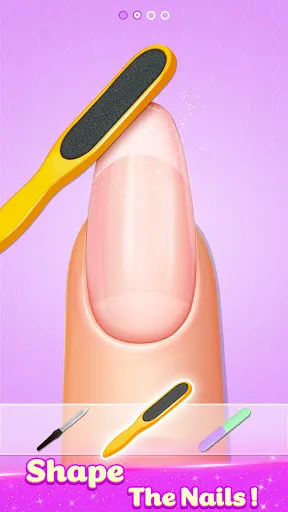 Скриншот 3 — Nail Salon Makeover Games