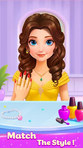 Скриншот 4 — Nail Salon Makeover Games