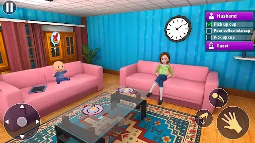 Скриншот 5 — Симулятор мамы: Мать Игра 3D