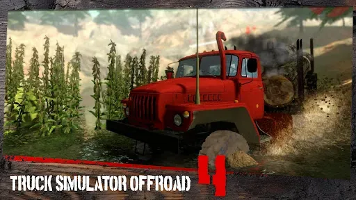 Скриншот 1 — Симулятор грузовиков OffRoad 4