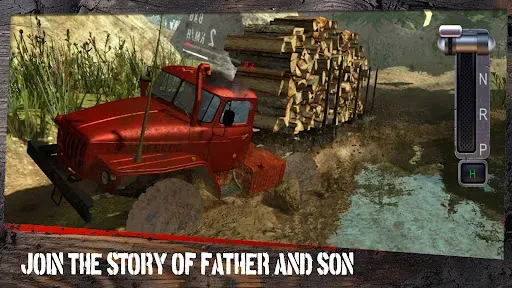 Скриншот 2 — Симулятор грузовиков OffRoad 4