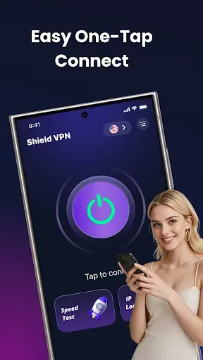 Скриншот 1 — Shield VPN – Security Proxy