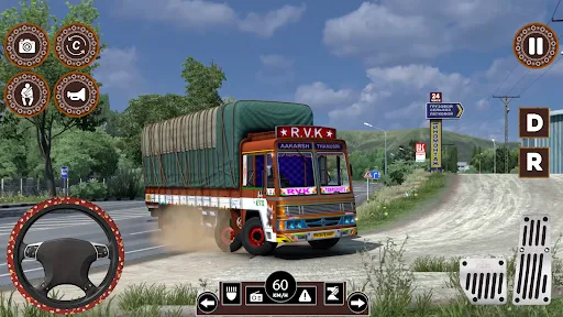 Скриншот 8 — Real Indian Truck Driving Game