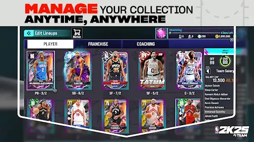Скриншот 3 — NBA 2K25 MyTEAM