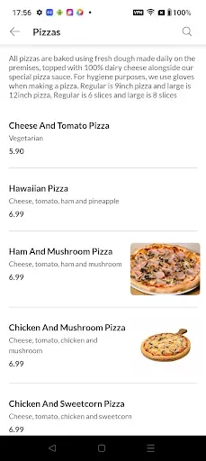 Скриншот 4 — Papas Pizza And Kebab