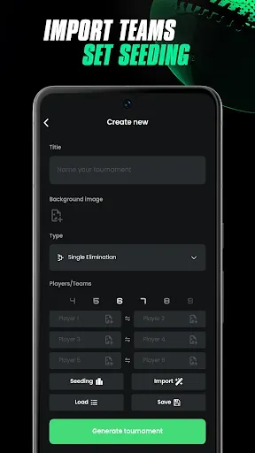 Скриншот 7 — Tourney - Tournament Maker App