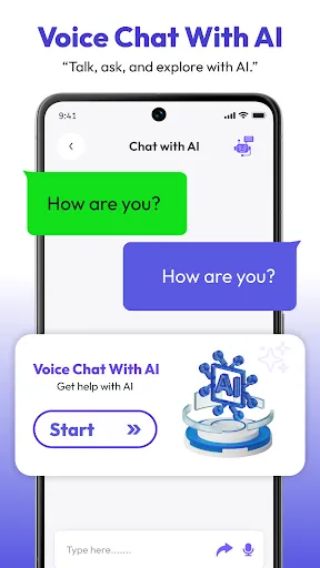 Скриншот 1 — Voice SMS: Speak to Text