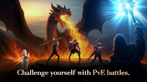 Скриншот 2 — GODS RAID : Team Battle RPG