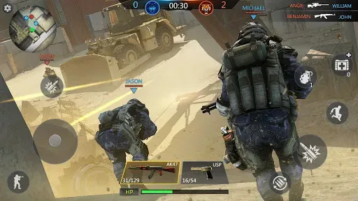 Скриншот 3 — FPS Online Strike:PVP Shooter