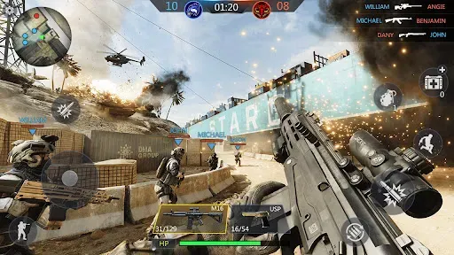 Скриншот 4 — FPS Strike Ops : Modern Arena