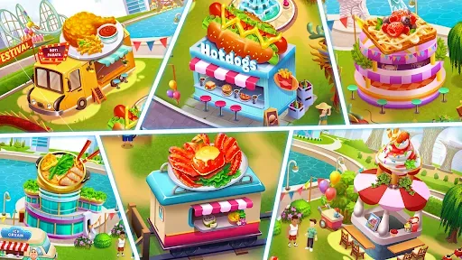 Скриншот 2 — Foodie Festival: Cooking Game
