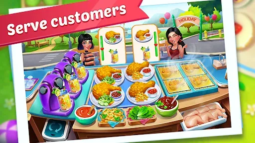 Скриншот 4 — Foodie Festival: Cooking Game