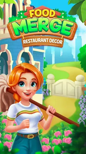 Скриншот 1 — Merge Food - Restaurant Decor