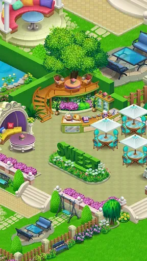 Скриншот 8 — Merge Food - Restaurant Decor