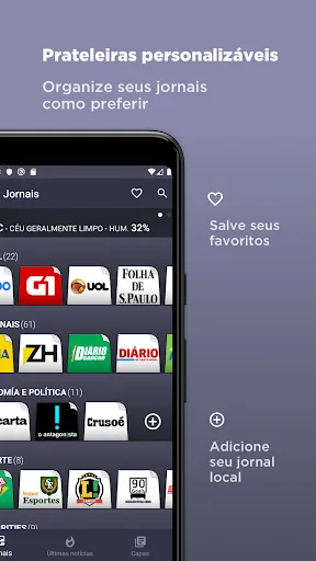 Скриншот 2 — Jornais Brasileiros