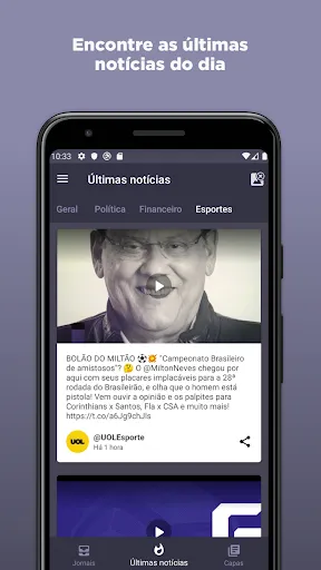 Скриншот 4 — Jornais Brasileiros