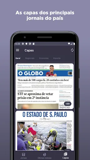 Скриншот 5 — Jornais Brasileiros
