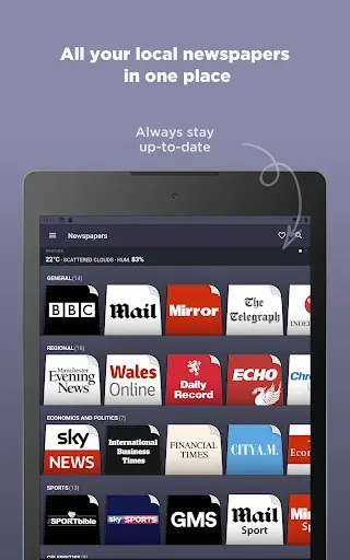 Скриншот 7 — UK Newspapers