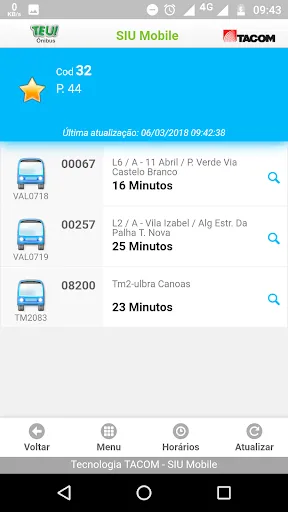 Скриншот 3 — TEU Ônibus
