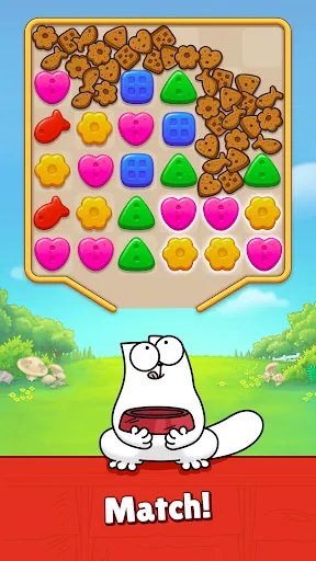 Скриншот 1 — Simon's Cat Match!