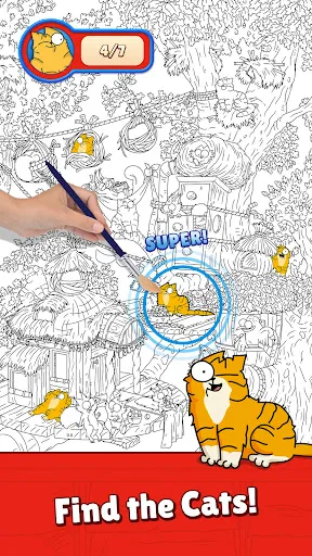 Скриншот 3 — Simon's Cat Match!
