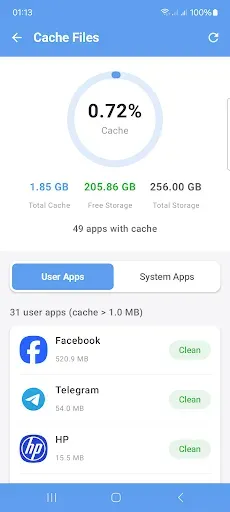Скриншот 6 — Loxi Cleaner: Очистка Телефона