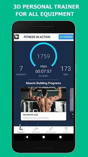 Скриншот 8 — Gym Workout - Build Muscle