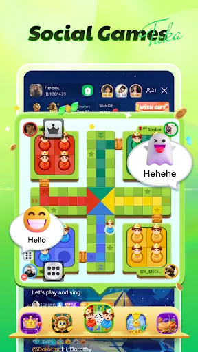 Скриншот 5 — Taka - Chat, Live, Games room