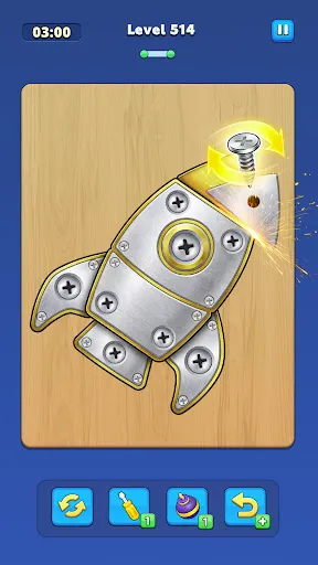 Скриншот 5 — Screw Puzzle - Take Off Bolts