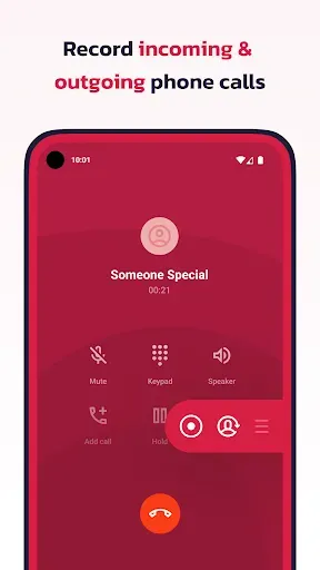Скриншот 1 — Call Recorder: Talker ACR Plus