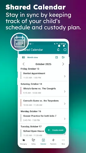 Скриншот 3 — TalkingParents: Co-Parent App