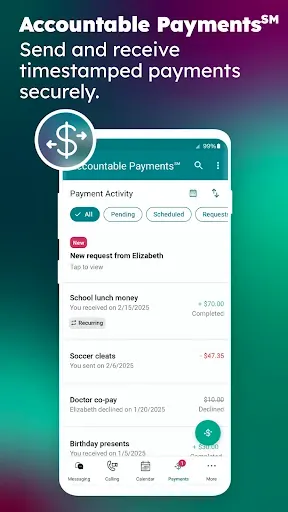 Скриншот 4 — TalkingParents: Co-Parent App