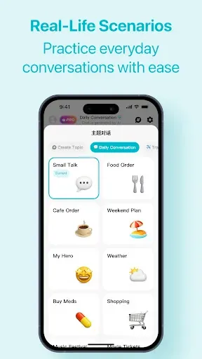 Скриншот 3 — Talksy – AI Language Learning