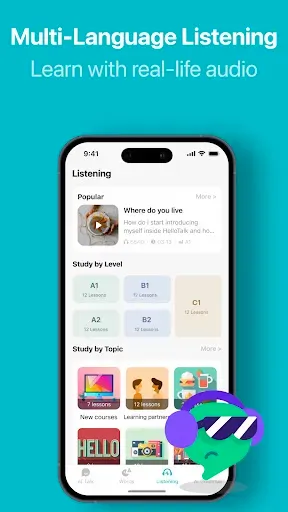 Скриншот 6 — Talksy – AI Language Learning