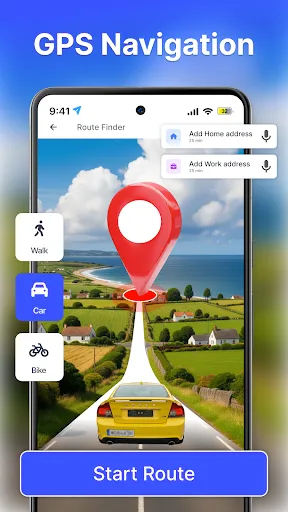 Скриншот 4 — Voice GPS - Maps & Navigation