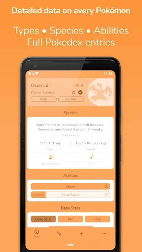 Скриншот 3 — dataDex - Pokédex for Pokémon