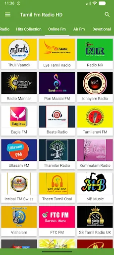 Скриншот 3 — Tamil Fm Radio HD Tamil songs