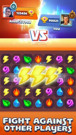 Скриншот 5 — Monster Tales: Match 3 Puzzle