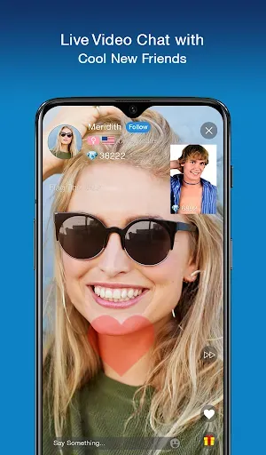 Скриншот 1 — cake live stream video chat