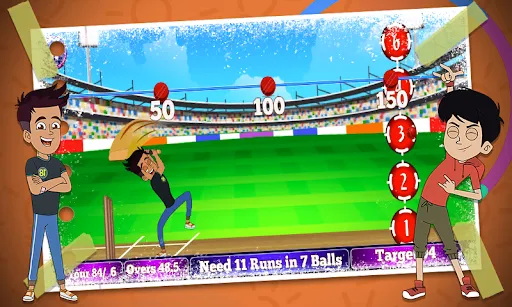 Скриншот 3 — Chikoo Aur Bunty Fun Cricket