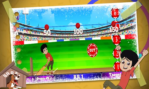 Скриншот 4 — Chikoo Aur Bunty Fun Cricket